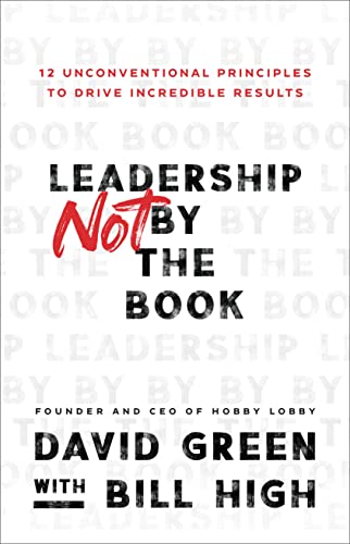 Leadership Not by the Book book cover
